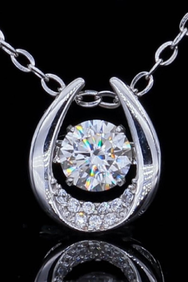 Moissanite Zircon Pendant Necklace